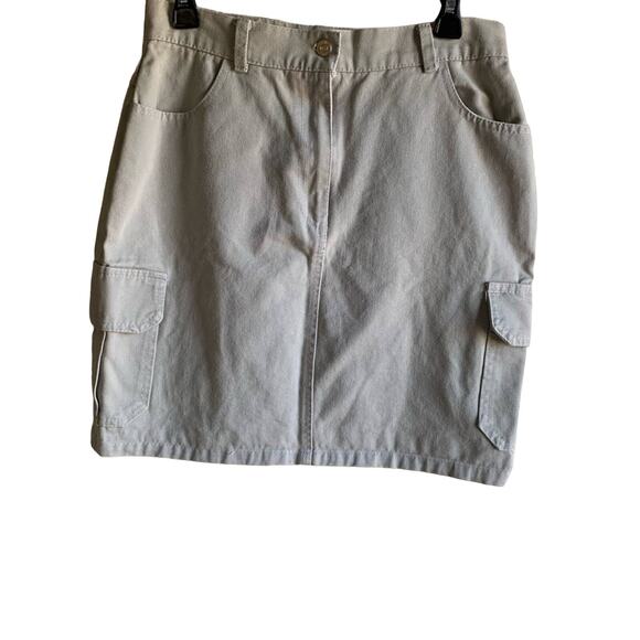 Designs Casual & Jeans Denim Cargo Skirt Size 36/12 - Picture 1 of 6